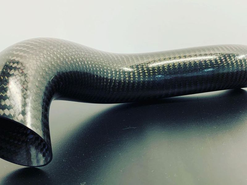 Carbon fibre pipe